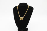 Chanel CC Medallion Necklace