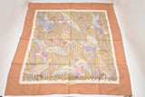 Hermes 'Cols Verts' Carre 90 in Mauve Silk