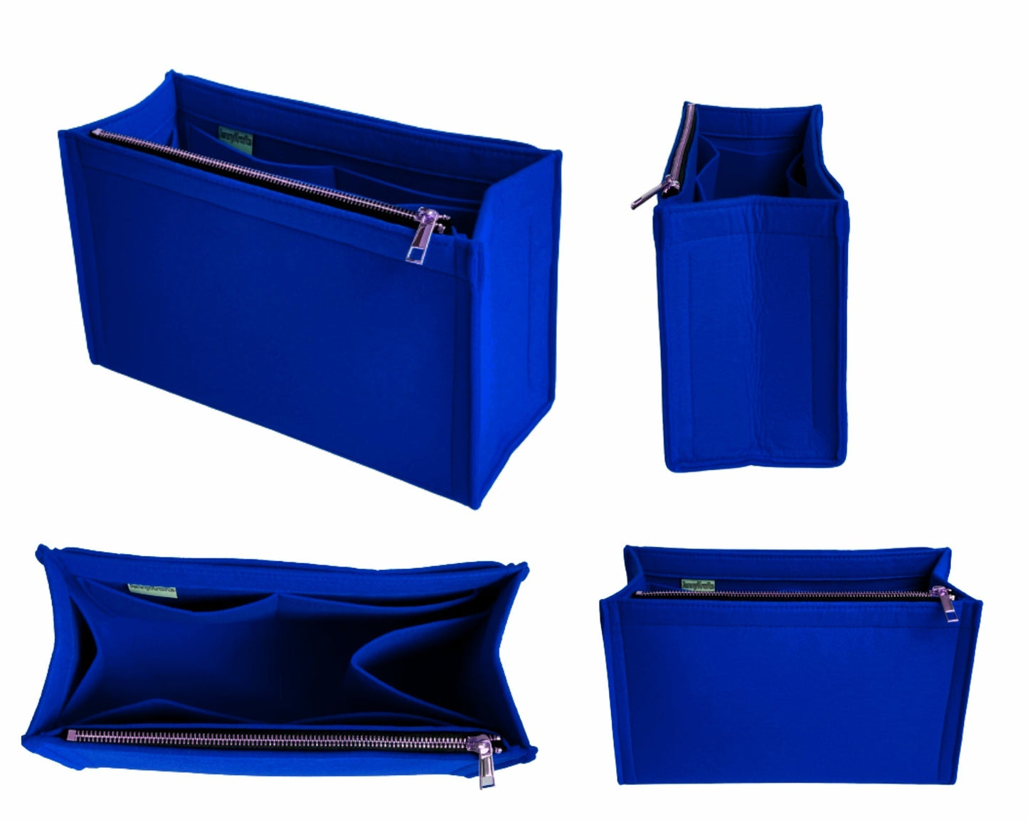 Organizer For [Padlock Small GG Shoulder Bag]Felt Purse Insert (Curved Sides)