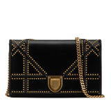 Dior Calfskin Studded Diorama Wallet on Chain (SHG-3HE9MF)