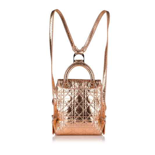 Dior Cannage Stardust Leather Backpack (SHG-35507)
