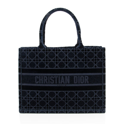 Dior Velvet Cannage Medium Book Tote