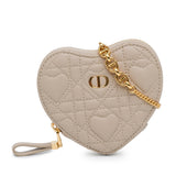 Dior DiorAmour Caro Heart Pouch with Chain (SHG-JNWu4d)