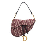 Dior Diorissimo Canvas Saddle Bag (SHG-psMSsY)