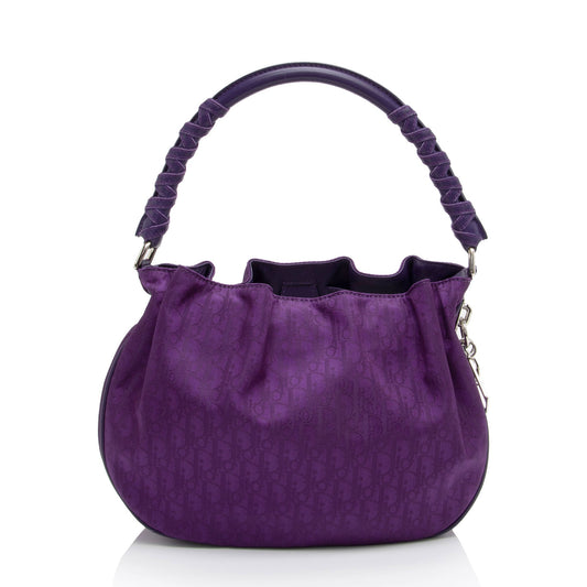 Dior Diorissimo Nylon Lovely Medium Hobo (SHF-3eESD8)