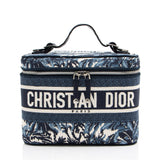 Dior Embroidered Palms Canvas Diortravel Vanity Case (SHF-UtXjlH)