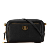 Dior Grained Calfskin Caro Double Pouch (SHG-evu93G)