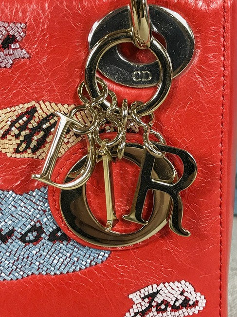 DYOR LADY - DYOR LIMITED EDITION EMBELLISHED RED BAG