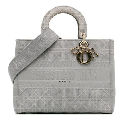 Dior Large Cannage Lady D-Lite (SHG-78tkzV)