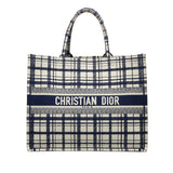 Dior Large Check n Dior Book Tote