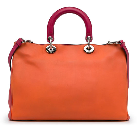 Dior Large Diorissimo Bicolor Satchel (SHG-R4S0Si)