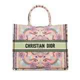 Dior Large Embroidered Canvas Book Tote (SHG-Sv0JbO)