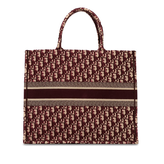 Dior Large Oblique Book Tote (SHG-PVV7VV)