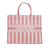 Dior Large Striped Book Tote (SHG-pNTPNs)