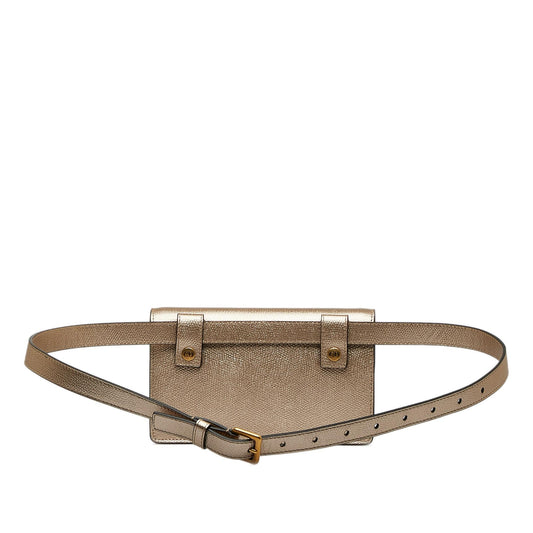 Dior Leather Saddle Belt Bag