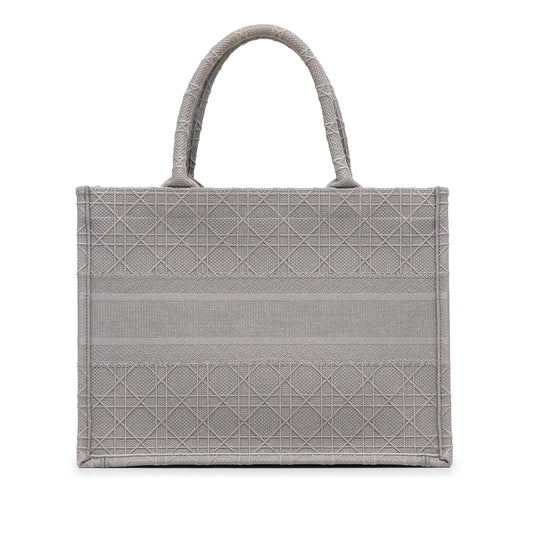 Dior Medium Cannage Embroidered Book Tote (SHG-8YiPXv)