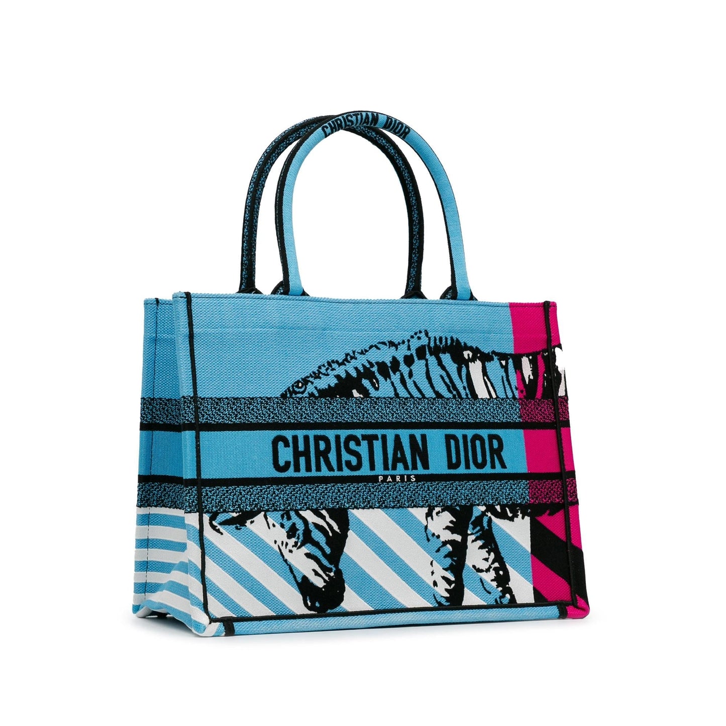 Dior Medium D-Jungle Pop Book Tote (SHG-3AyRTY)