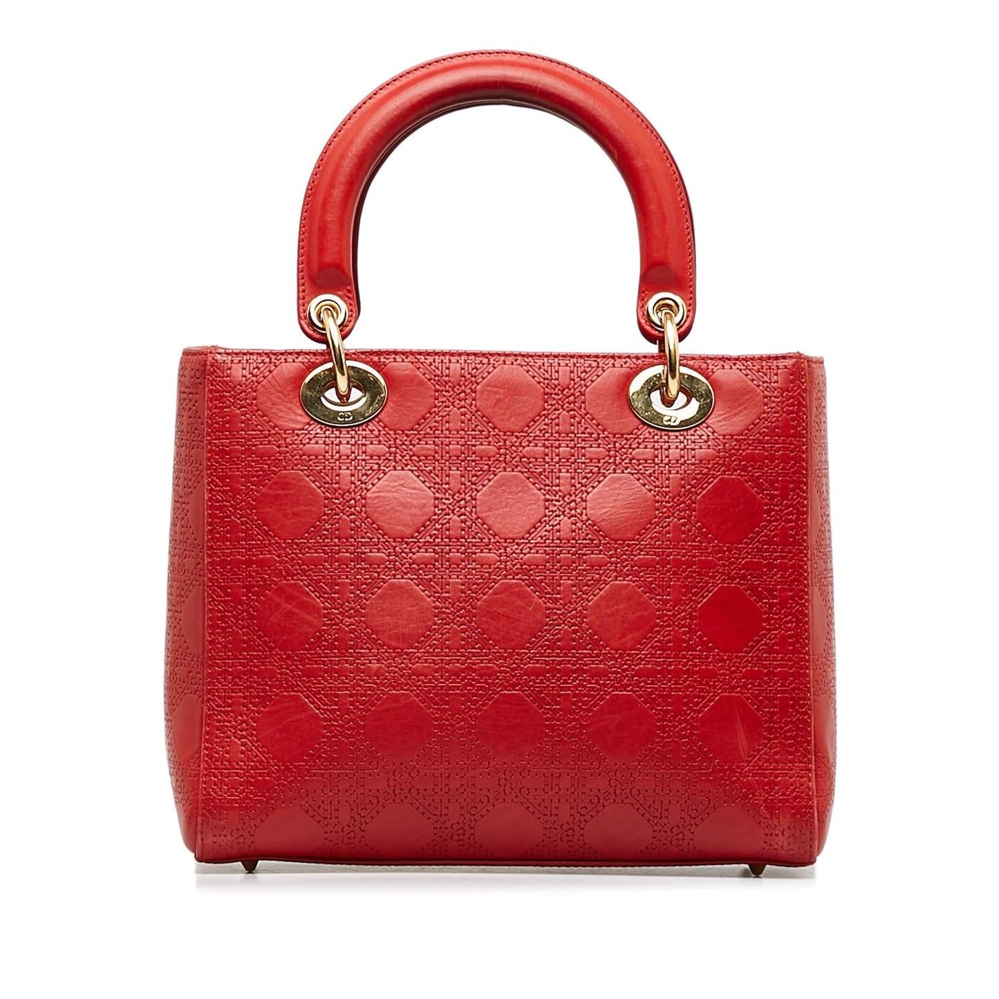 Dior Medium Embossed Lambskin Cannage Lady Dior (SHG-TJrJcj)