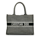 Dior Medium Houndstooth Book Tote (SHG-pPdPtp)