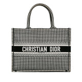 Dior Medium Houndstooth Book Tote (SHG-LsZQ4L)