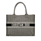 Dior Medium Houndstooth Book Tote (SHG-BUCCPt)