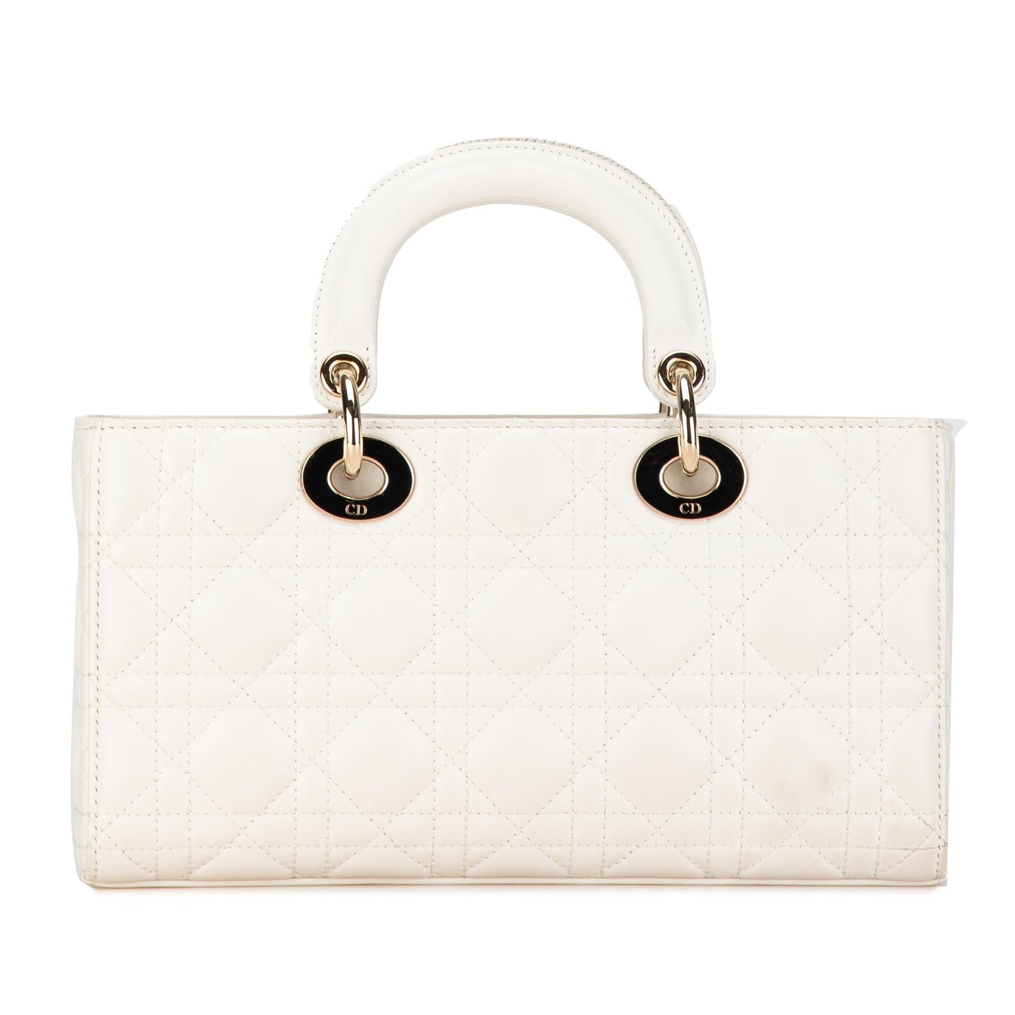 Dior Medium Lambskin Cannage Lady D-Joy (SHG-xbjwev)