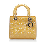 Dior Medium Patent Cannage Lady Dior (SHG-3ZyBZO)