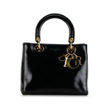 Dior Medium Patent Lady Dior (SHG-6fBji6)