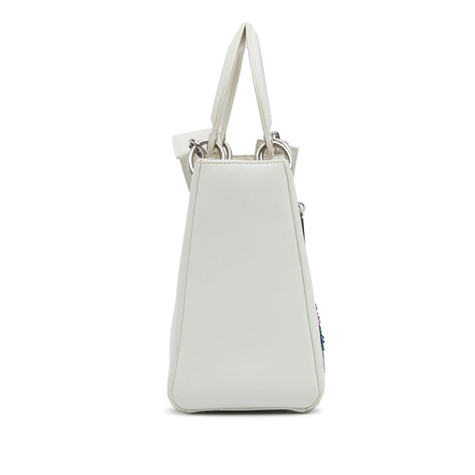 Dior Medium Sequin Embellished Lady Dior (SHG-IrgbdL)
