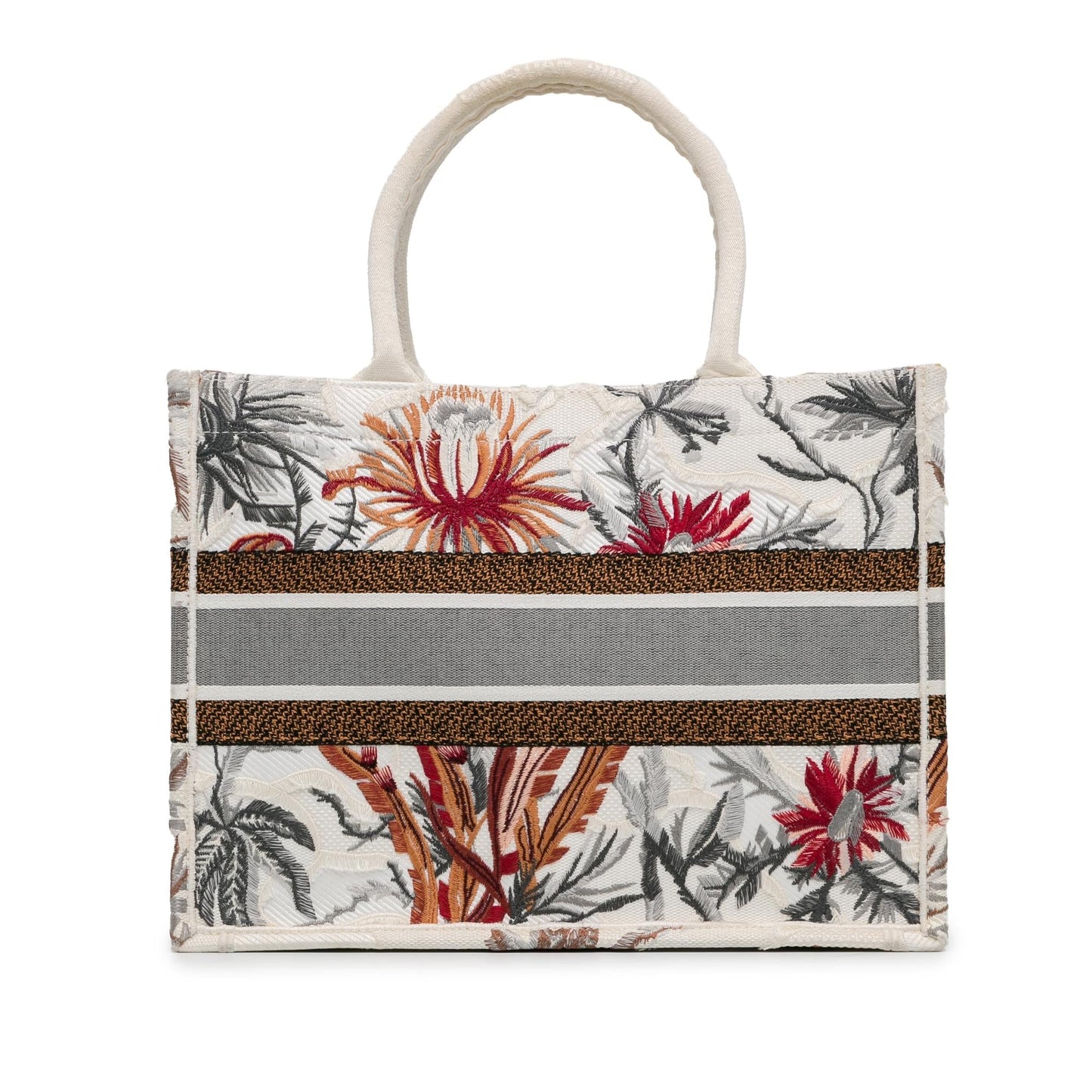 Dior Medium Toile de Jouy Tropicalia Book Tote (SHG-2OSMGq)