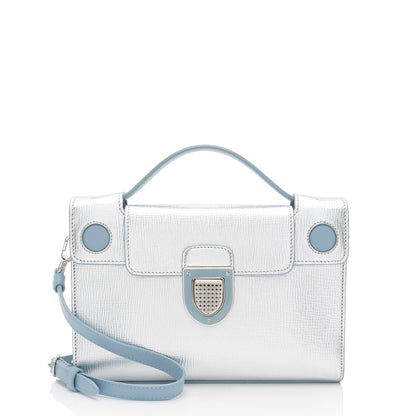 Dior Metallic Calfskin Diorever Top Handle