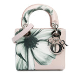 Dior Mini Deerskin Flower Printed Lady Dior