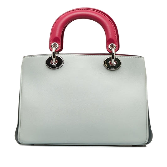 Dior Mini Diorissimo Tricolor Satchel (SHG-iouJ75)
