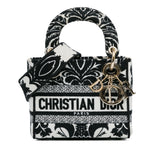 Dior Mini Embroidered Canvas Lady D-Lite (SHG-rfOZmE)