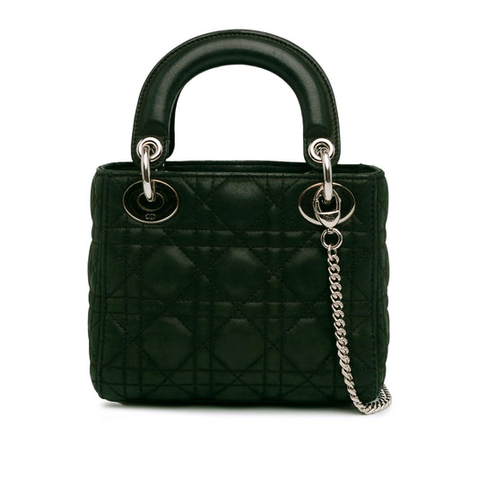 Dior Mini Iridescent Cannage Lady Dior (SHG-7ZmNaK)