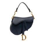Dior Mini Leather Saddle Bag (SHG-79ZKLZ)