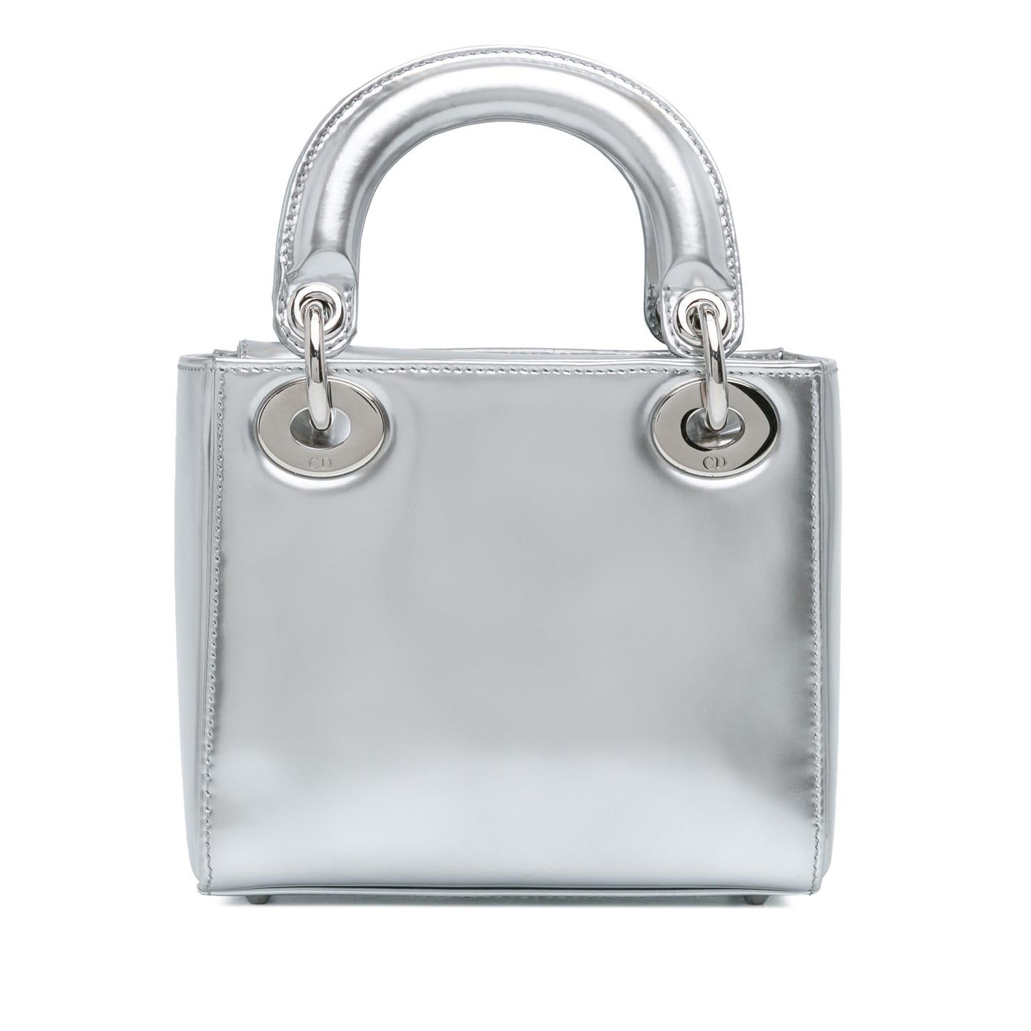 Dior Mini Metallic Patent Lady Dior
