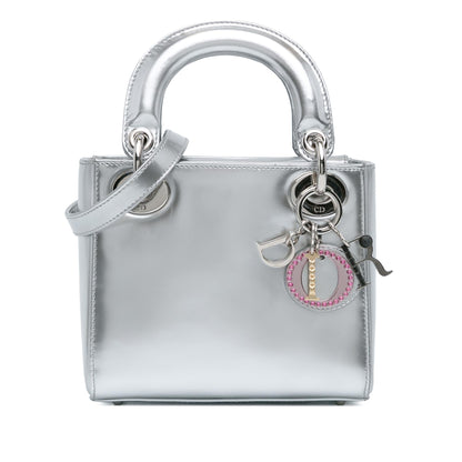 Dior Mini Metallic Patent Lady Dior