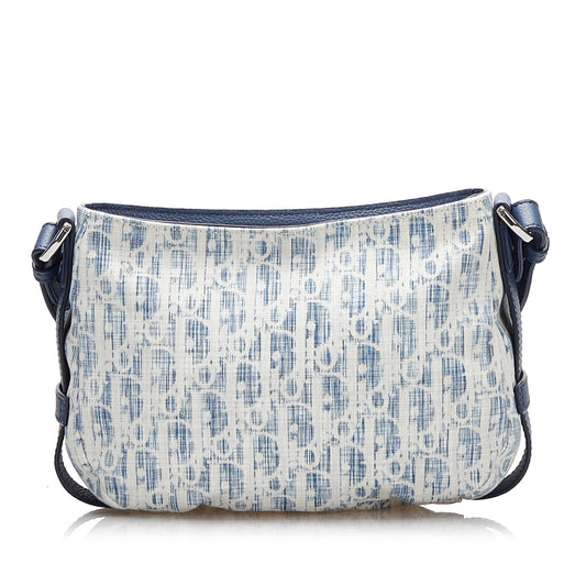 Dior Mini Oblique Kasuri Soft Saddle Satchel (SHG-LmVwdX)