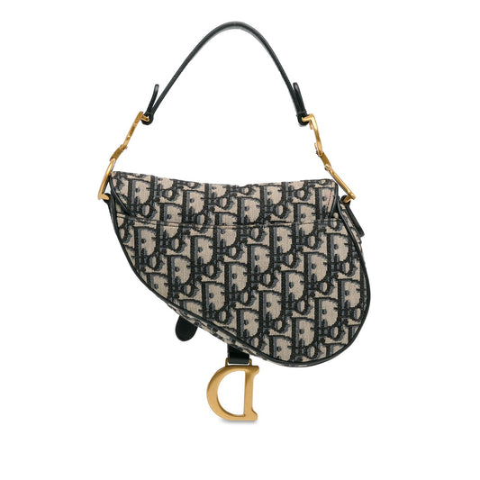 Dior Mini Oblique Saddle (SHG-NMrYWy)