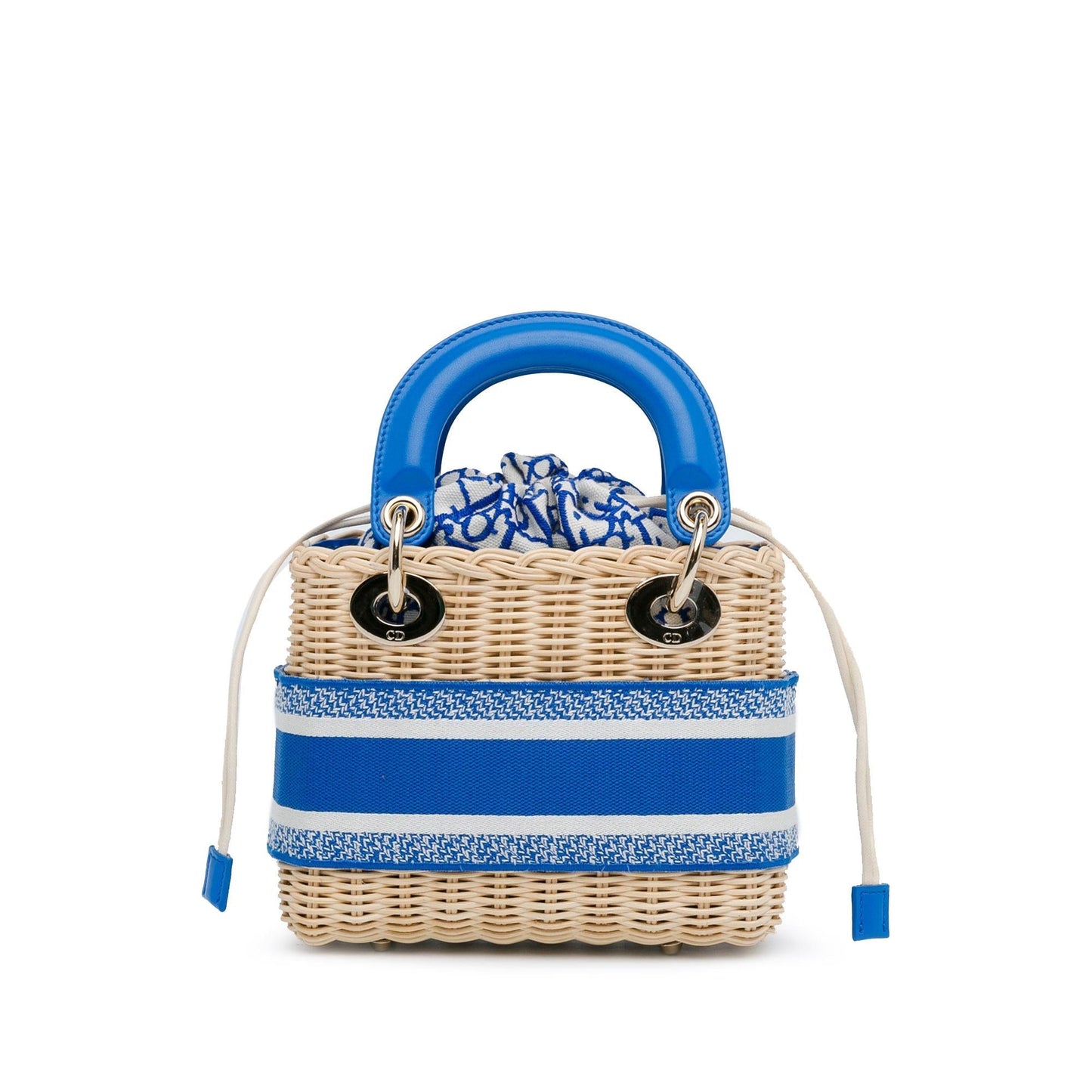Dior Mini Oblique Wicker Lady Dior (SHG-YGhMpn)