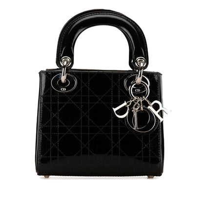 Dior Mini Patent Cannage Lady Dior (SHG-Sgdj8c)