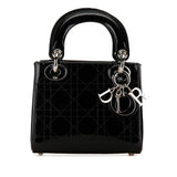 Dior Mini Patent Cannage Lady Dior (SHG-Sgdj8c)