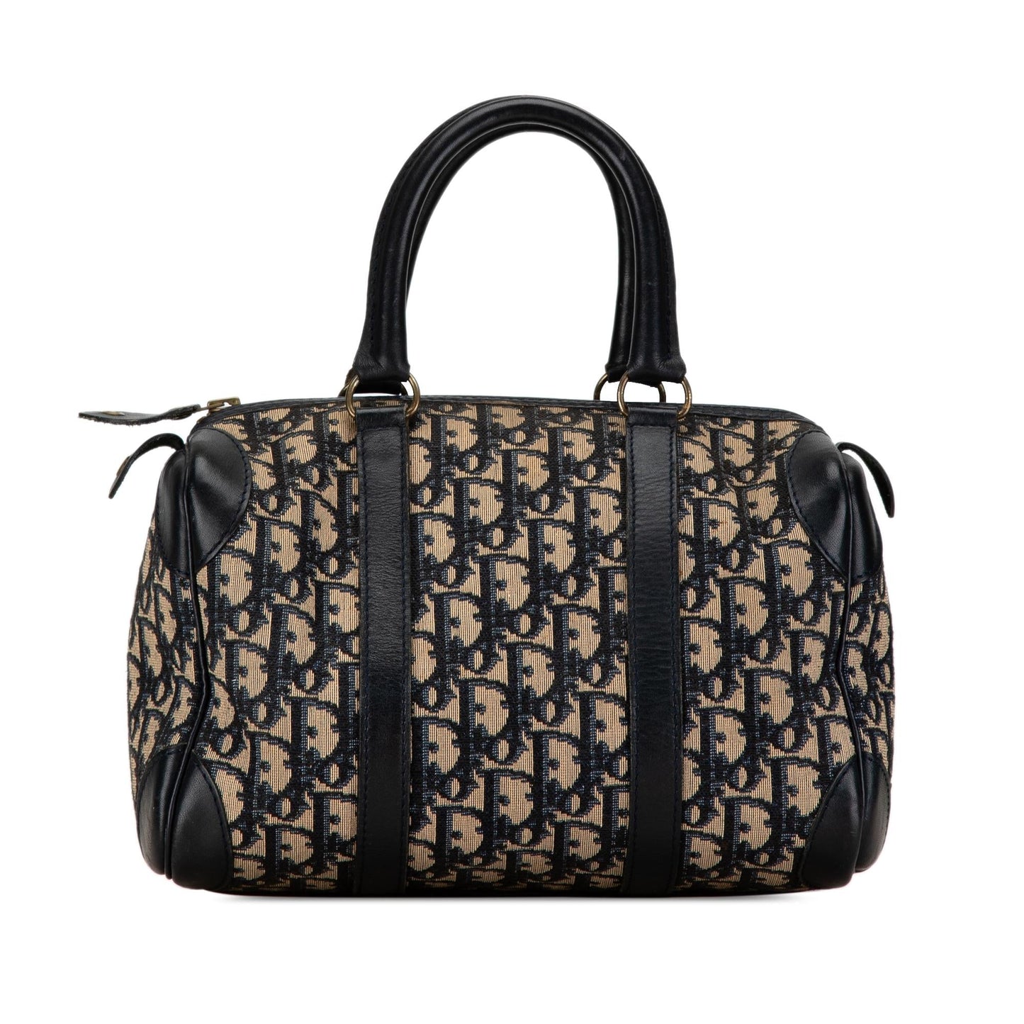 Dior Oblique Canvas Trotter Boston Bag (SHG-PIbsgz)