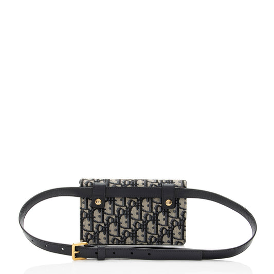 Dior Oblique Saddle Belt Pouch