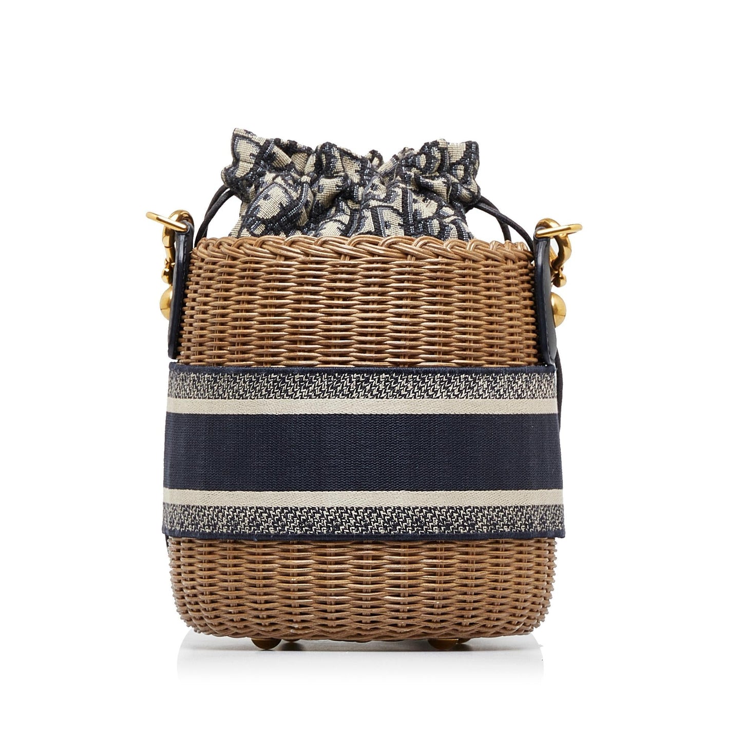 Dior Oblique Wicker Bucket Bag (SHG-9ocOVk)