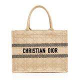 Dior Raffia Cannage Medium Book Tote (SHF-vp73d7)