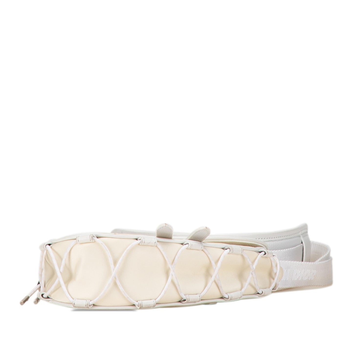 Dior Sacai Technical Fabric and Leather Saddle Bag