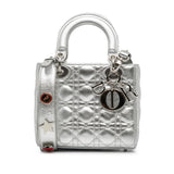 Dior Small Calfskin Cannage My ABCDior Lady Dior (SHG-xuBFud)