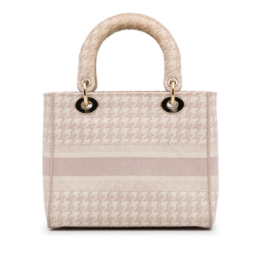 Dior Small Houndstooth Lady D-Lite (SHG-cGFtOW)